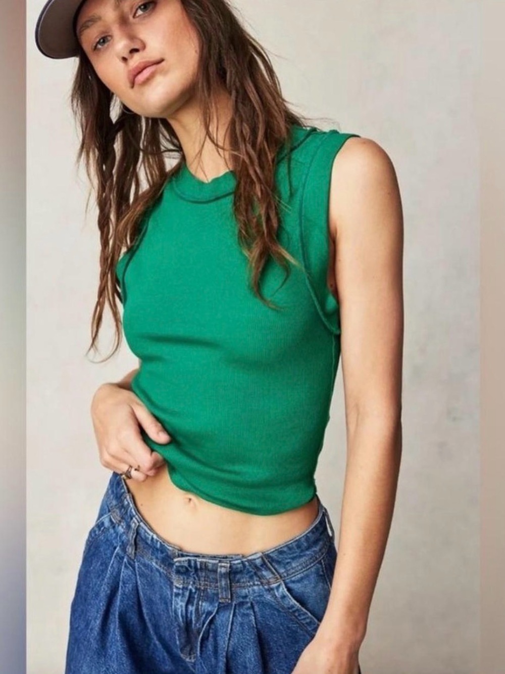 We The Free x Free People Kate Ribbed Tank
